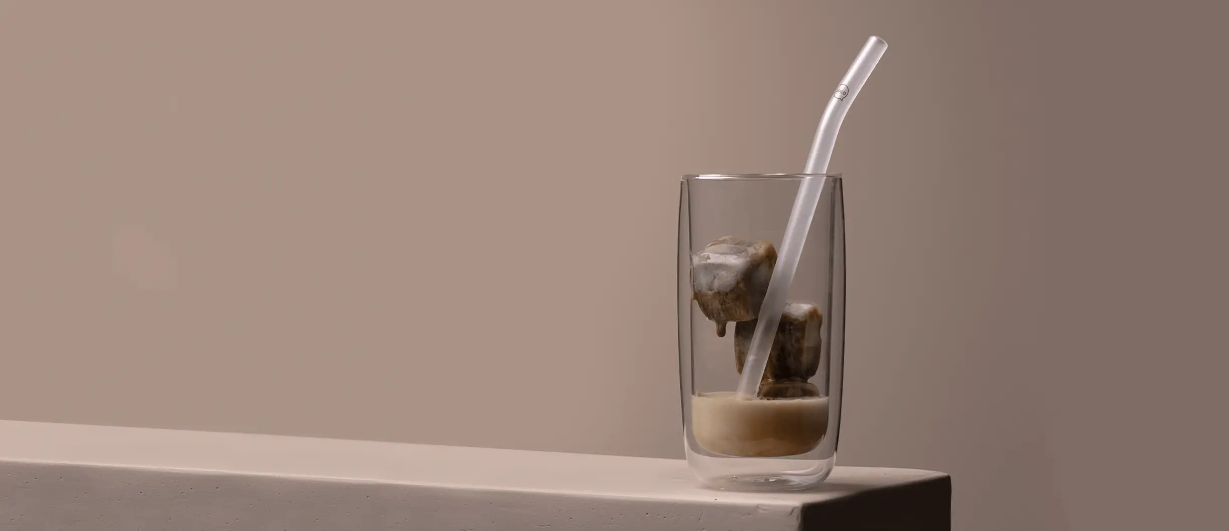 Velvet grip straw