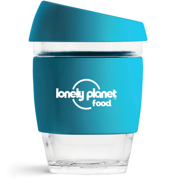 Lonely Planet Branded Reusable Coffee Cup From JOCO